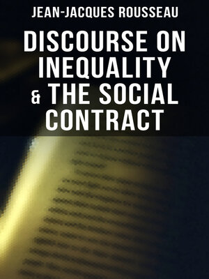 cover image of Discourse on Inequality & the Social Contract